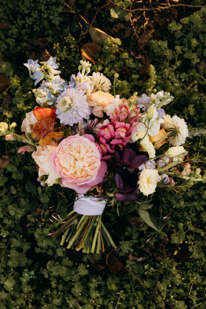 Claire Skottowe - Bridal Bouquet Up Close - Our Ampersand Photo