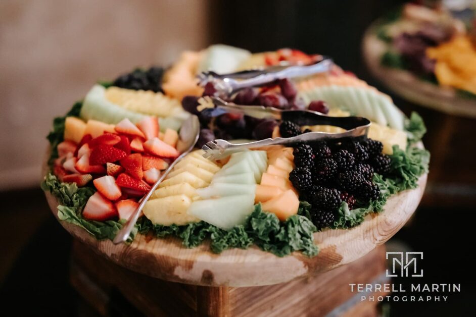 Fruit Platter Tim Meghan Wedding 0964 Terrellmartinphoto